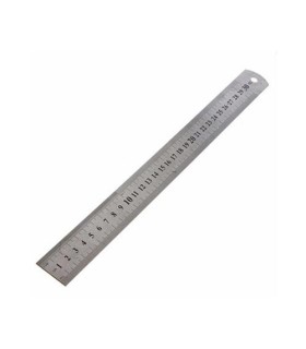 خط کش 30 سانتی فلزی