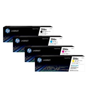 کارتریج لیزری رنگی اچ پی مدل HP 206A - طرح