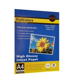 فتوگلاسه 150 گرم 100برگی A4 - FullColors
