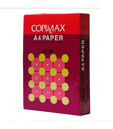 کاغذ تحریر 80 گرم کپی مکس قرمز سایز A4