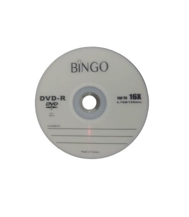 دی وی دی خام Bingo- پک 50 عددی