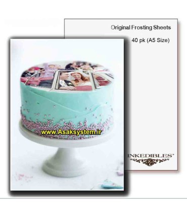 کاغذ خوراکی A5 Inkedibles آمریکایی | کاغذ چاپ کیک A5
