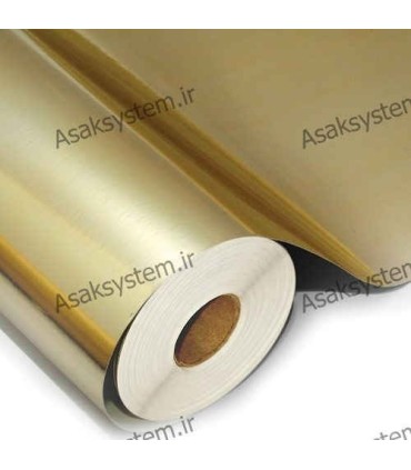 رول متالایز گلد - عرض 91.4