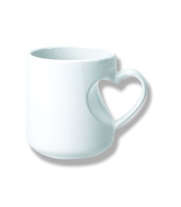 لیوان دسته قلبی سابلیمیشن 8OZ