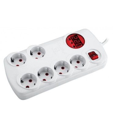 محافظ برق 6 خروجی دیجیتالی ارت دار