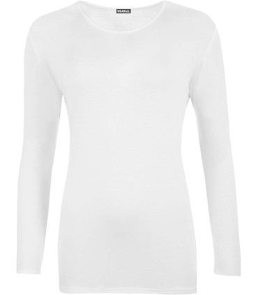 تی شرت سابلیمیشن سفید آستین بلند