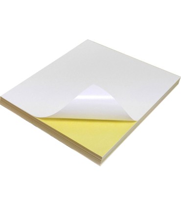 لیبل براق (گلاسه) لیزری A4