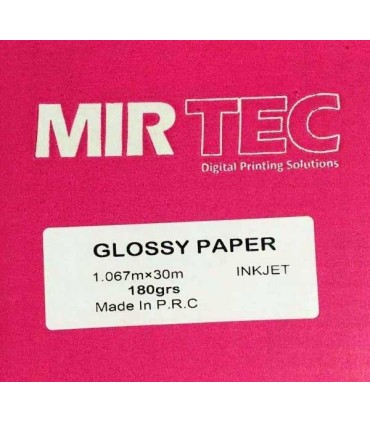 رول فتوگلاسه 180 گرم عرض 106.7 MIR