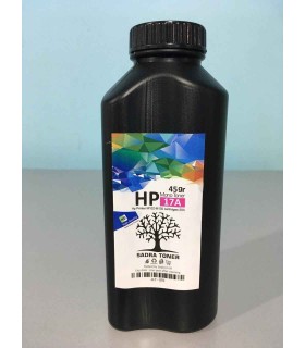 تونر شارژ 45 گرمی پرینتر لیزری HP 17A