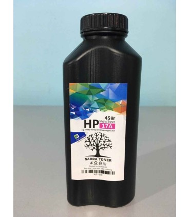 تونر شارژ 45 گرمی پرینتر لیزری HP 17A