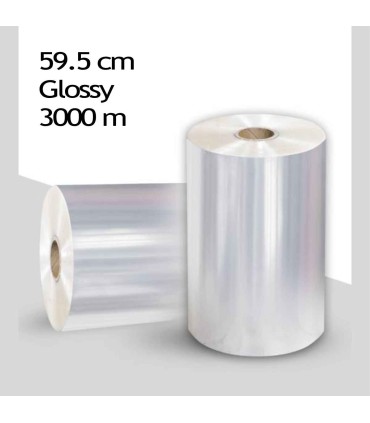 رول سلفون براق 22 میکرون عرض 59.5 - 3000 متری