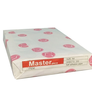 لیبل مات (گلاسه) لیزری A4 - درجه یک