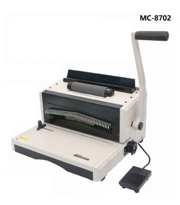 دستگاه صحافی مارپیچ فلزی MC-8702