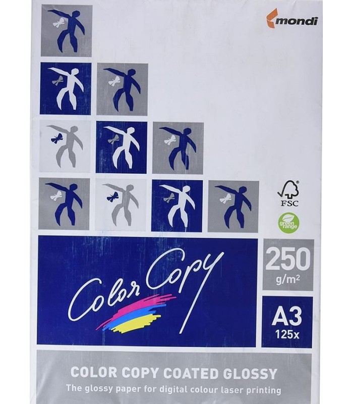 گلاسه لیزری 250 گرم A3 - Color Copy