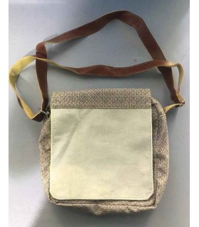کیف دوشی مخمل سابلیمیشن بند چرمی