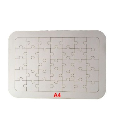 پازل چوبی سابلیمیشن A4