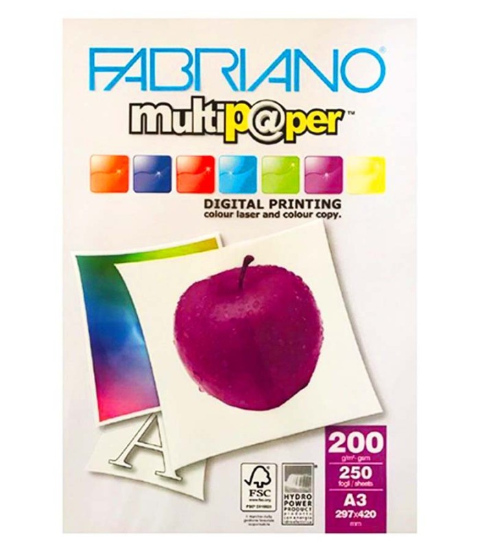 کاغذ عروسکی 200 گرم A3 - Fabriano
