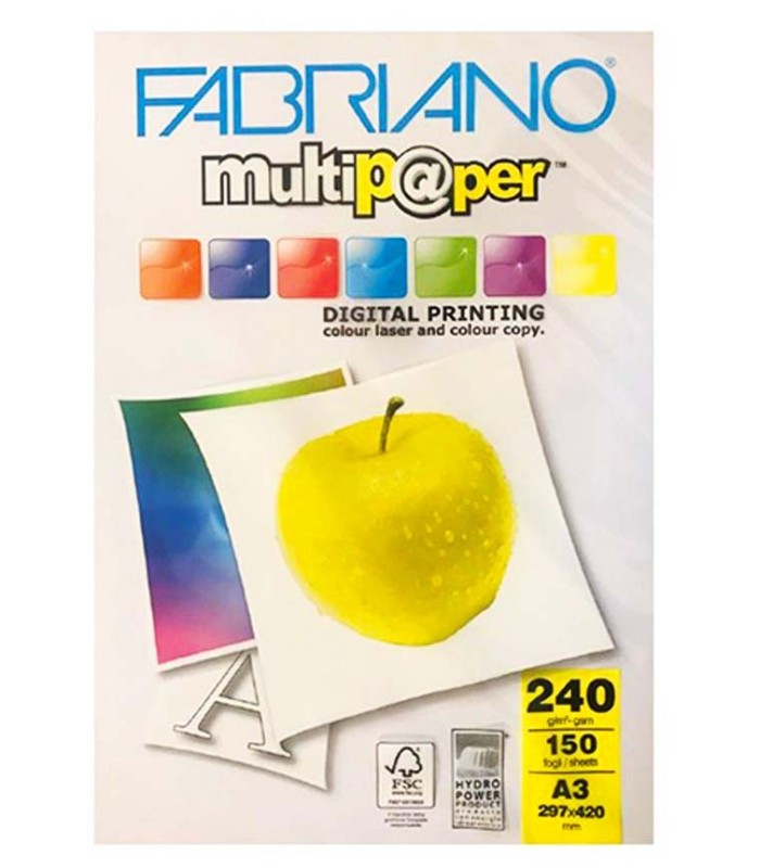 کاغذ عروسکی 240 گرم A3 - Fabriano