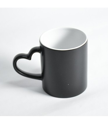 لیوان جادویی (حرارتی) دسته قلبی