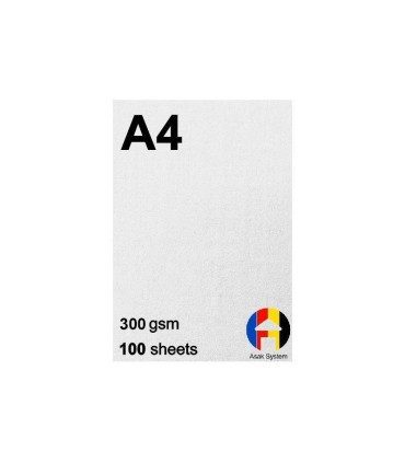 کاغذ کتان 300 گرم A4 - صدبرگی