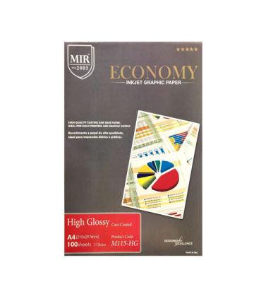 فتوگلاسه 115 گرم A4 - Mir 