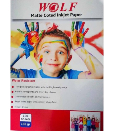 کوتد 130 گرم دورو A4 - Wolf