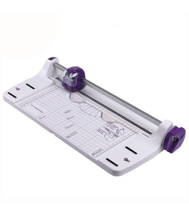 کاتر دستی پنج کاره A4 - برش پرفراژ خط تا دالبر و لب گرد کن کاغذ آساک سیستم 004