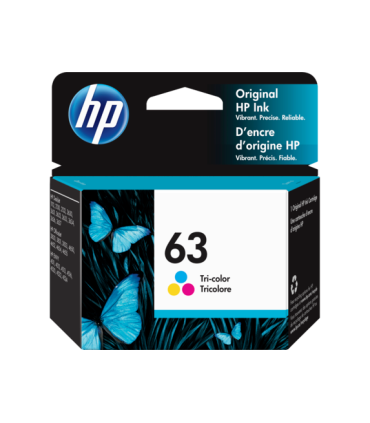 کارتریج فابریک رنگی اچ پی HP63