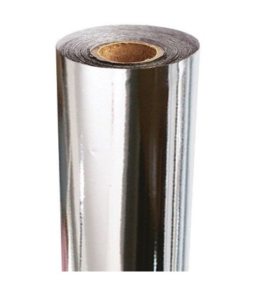 رول نقره ای عرض 15 سانتی متر - 120 متری