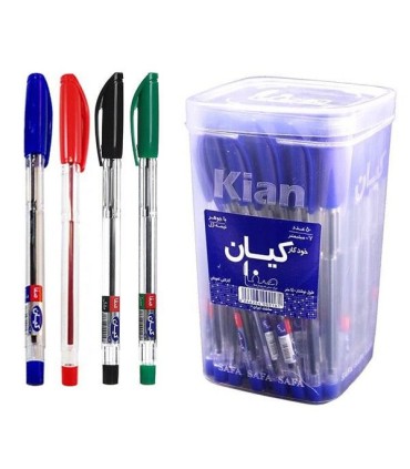 بسته 50 عددی خودکار صفا کیان ضخامت 0.7