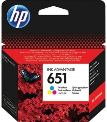 کارتریج فابریک رنگی اچ پی HP651