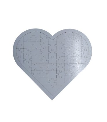 پازل چوبی قلبی سابلیمیشن