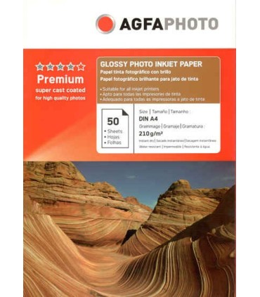 فتوگلاسه 210 گرم A4 - AGFA