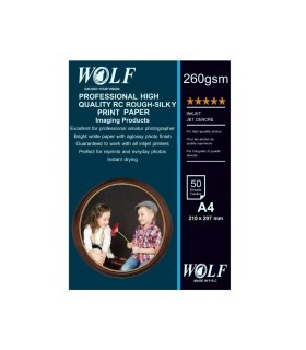 کاغذ ابریشمی راف سیلک 260 گرم A4 - Wolf