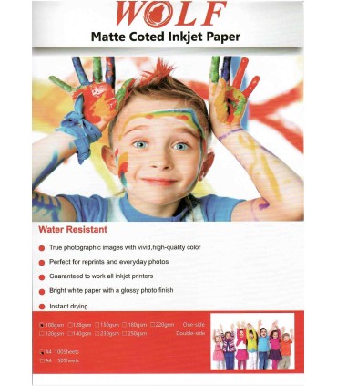 کوتد 108 گرم A4 - Wolf