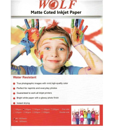 کوتد 128 گرم A3 - Wolf