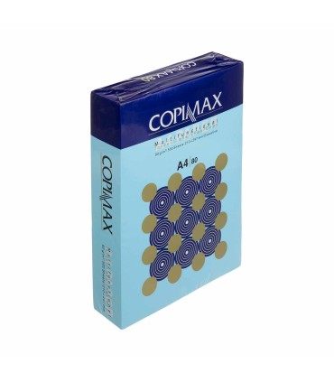 کاغذ تحریر 80 گرم کپی مکس آبی فیروزه ای سایز A4 - Copimax