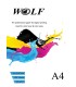 کاغذ عروسکی 200 گرم A4 - Wolf