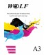 کاغذ عروسکی 160 گرم A3 - Wolf