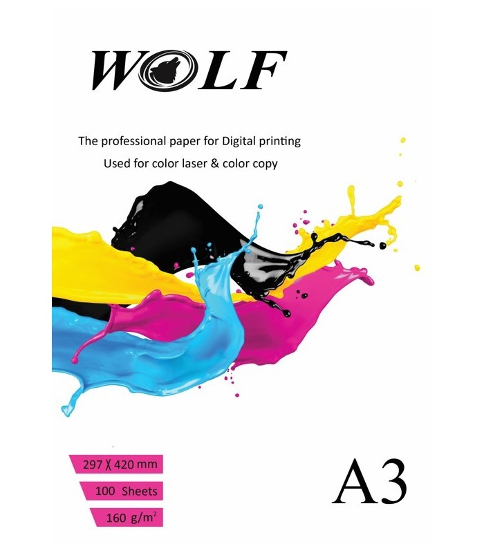 کاغذ عروسکی 160 گرم A3 - Wolf