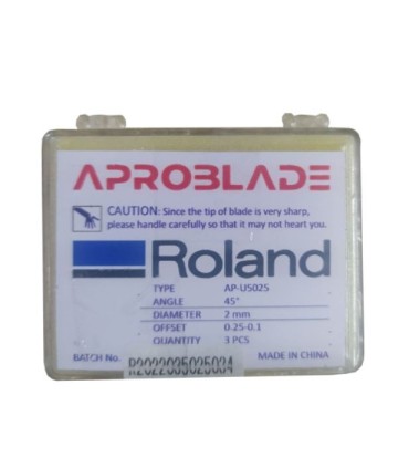 بسته سه تایی سوزن کاترپلاتر رولند 45 درجه