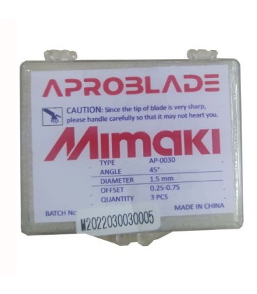 بسته 3 عددی تیغ کاترپلاتر mimaki میماکی | 45 درجه