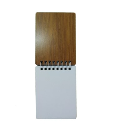دفترچه یادداشت سابلیمیشن چوبی 85 در 110 میلیمتر
