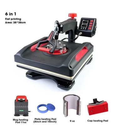 پرس شش کاره سابلیمیشن FreeSUB P8038