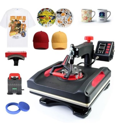 دستگاه پرس شش کاره سابلیمیشن فری ساب مدل P8038