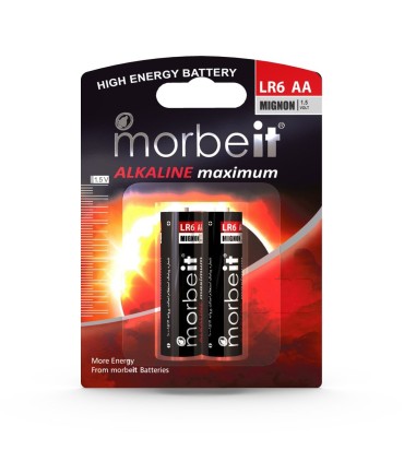 باتری قلمی 2 تایی آلکالاین ماکزیمم موربیت