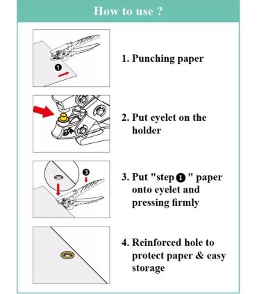 نحوه کار با دستگاه پانچ و پرچ کن دستی کی دبلیو 09718
