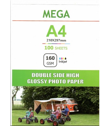فتوگلاسه 160 گرم دورو A4 - Mega