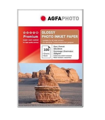 فتوگلاسه 210 گرم 100برگی 10*15- AGFA