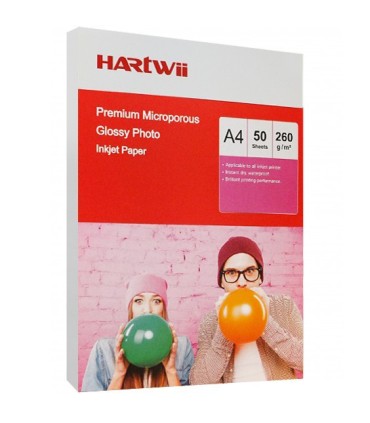 فتوگلاسه 260 گرم 50 برگی A4 - Hartwii RC